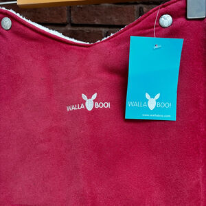 Baby WallaBoo! Red & White Stroller Liner One Size